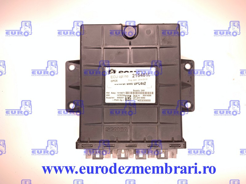 CALCULATOR OPC5 SCANIA 2154810, 2278885, 2278890, 2385081, 2261787, 2390563, 2397316, 2418843, 2559113 - Bloc de gestion pour Camion: photos 1 CALCULATOR OPC5 SCANIA 2154810, 2278885, 2278890, 2385081, 2261787, 2390563, 2397316, 2418843, 2559113 - Bloc de gestion pour Camion: photos 1