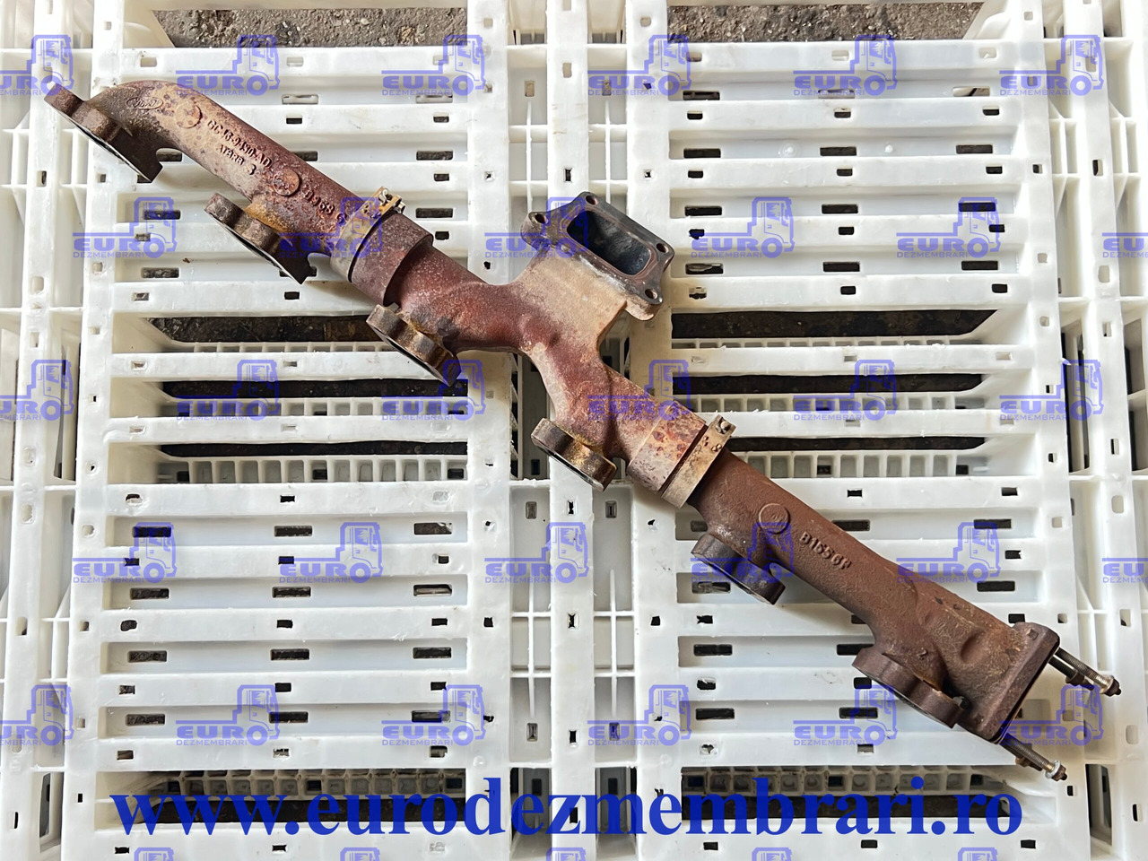 GALERIE EVACUARE FORD CARGO F-MAX FHR6 GC469430AD, GC469431AD - Collecteur d'échappement pour Camion: photos 2 GALERIE EVACUARE FORD CARGO F-MAX FHR6 GC469430AD, GC469431AD - Collecteur d'échappement pour Camion: photos 2