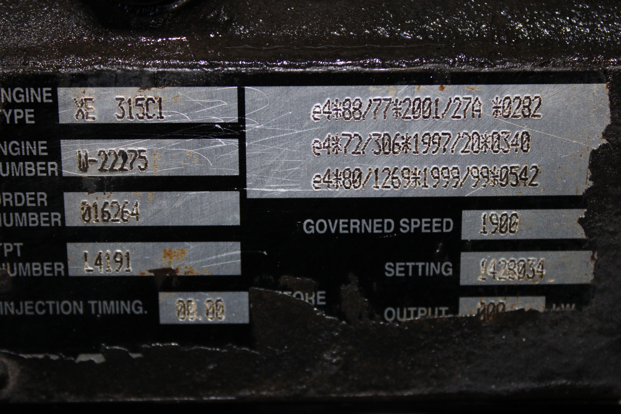 MOTOR DAF UPEC 2 XE 315C1 430CP EURO 3 1428034 - Moteur pour Camion: photos 5 MOTOR DAF UPEC 2 XE 315C1 430CP EURO 3 1428034 - Moteur pour Camion: photos 5