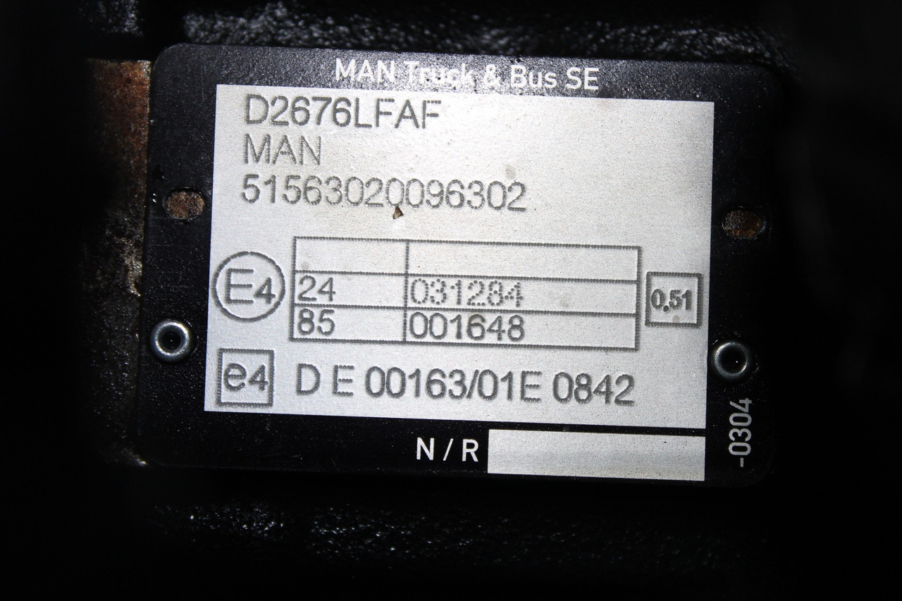 MOTOR MAN TGX TG3 D2676LFAF 510CP EURO 6 - Moteur pour Camion: photos 5 MOTOR MAN TGX TG3 D2676LFAF 510CP EURO 6 - Moteur pour Camion: photos 5
