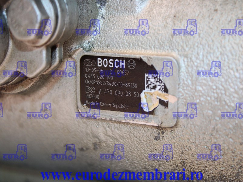 POMPA INALTA PRESIUNE MERCEDES ACTROS MP4 A4700900850, A4700902150 - Pompe à carburant pour Camion: photos 3 POMPA INALTA PRESIUNE MERCEDES ACTROS MP4 A4700900850, A4700902150 - Pompe à carburant pour Camion: photos 3