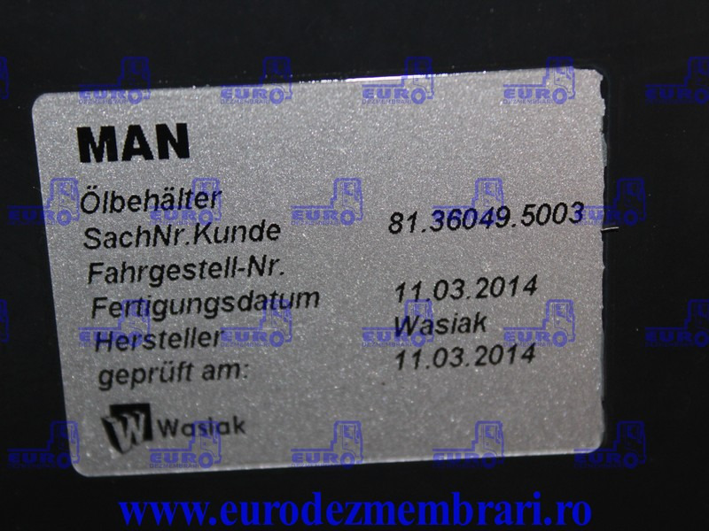 REZERVOR ULEI HIDRAULIC MAN TGS HYDRODRIVE 81.36049.5003, 81.36049.5000 - Réservoir hydraulique pour Camion: photos 3 REZERVOR ULEI HIDRAULIC MAN TGS HYDRODRIVE 81.36049.5003, 81.36049.5000 - Réservoir hydraulique pour Camion: photos 3
