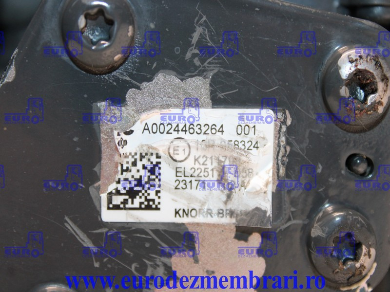 SUPAPA REFULARE MERCEDES ACTROS MP5 A0024463264, K211798, EL2251 - Valve de frein pour Camion: photos 2 SUPAPA REFULARE MERCEDES ACTROS MP5 A0024463264, K211798, EL2251 - Valve de frein pour Camion: photos 2
