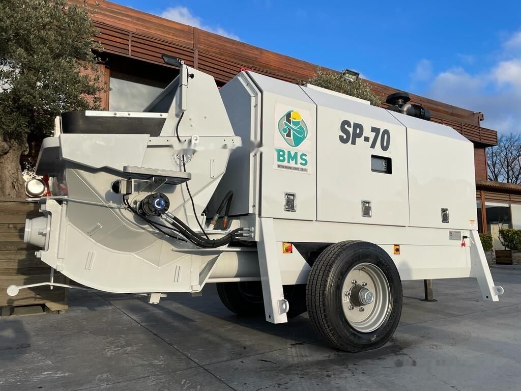 Pompe à béton stationnaire neuf BMS BSP SP70: photos 13