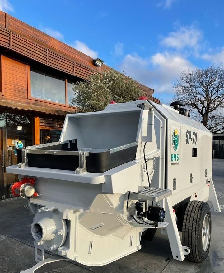 Pompe à béton stationnaire neuf BMS BSP SP70: photos 12