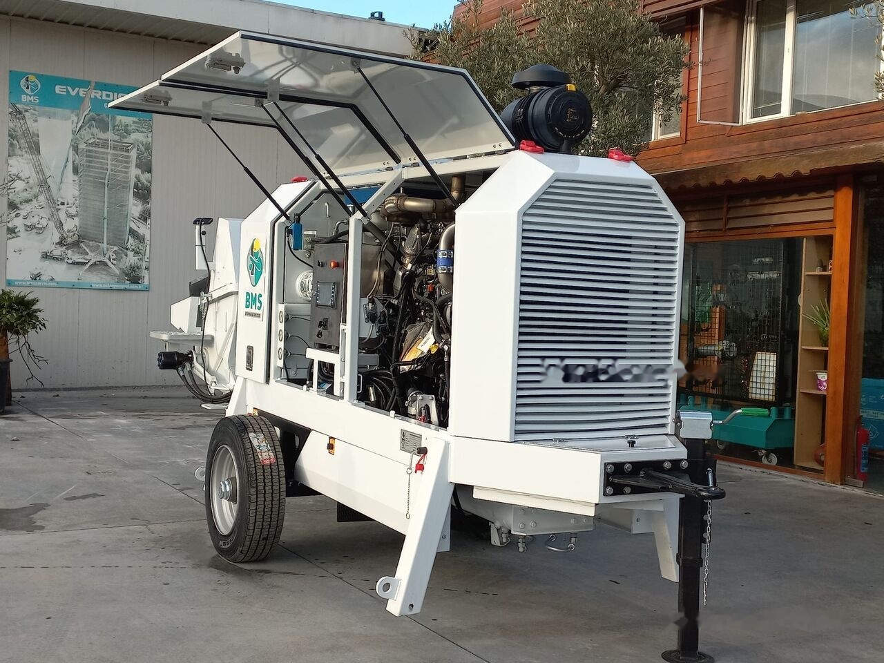 Pompe à béton stationnaire neuf BMS BSP SP70: photos 6