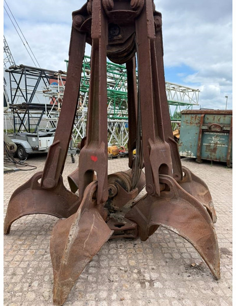 Mechanical Orange peel Brab Poly Grab - Grappin pour Engins de chantier: photos 1 Mechanical Orange peel Brab Poly Grab - Grappin pour Engins de chantier: photos 1
