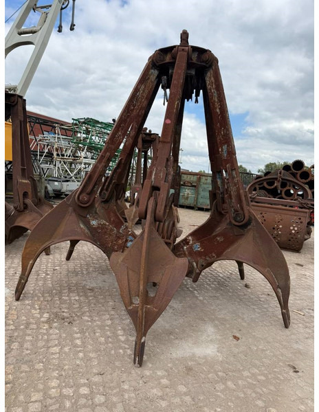 Orange peel grab Mechanical Poly grab - Grappin pour Engins de chantier: photos 3 Orange peel grab Mechanical Poly grab - Grappin pour Engins de chantier: photos 3