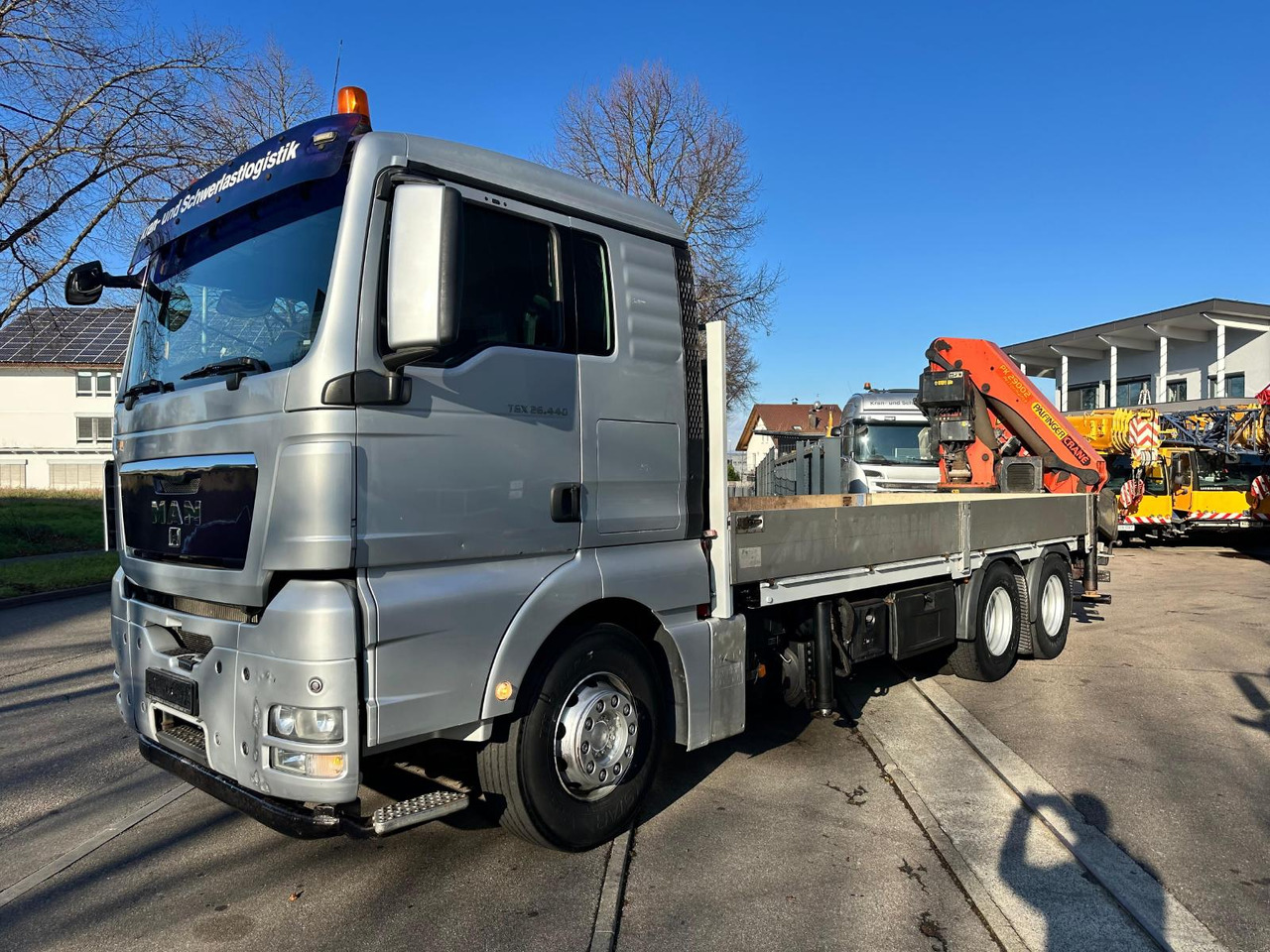 MAN TGX 26.440 6x4 | Palfinger PK 29.002 - Camion plateau, Camion grue: photos 2 MAN TGX 26.440 6x4 | Palfinger PK 29.002 - Camion plateau, Camion grue: photos 2