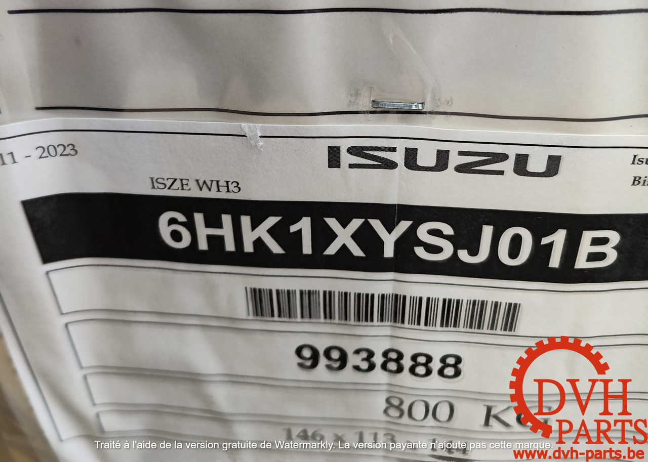 ISUZU 6HK1-XYSJ-01B - Moteur pour Pelle sur chenille: photos 1 ISUZU 6HK1-XYSJ-01B - Moteur pour Pelle sur chenille: photos 1