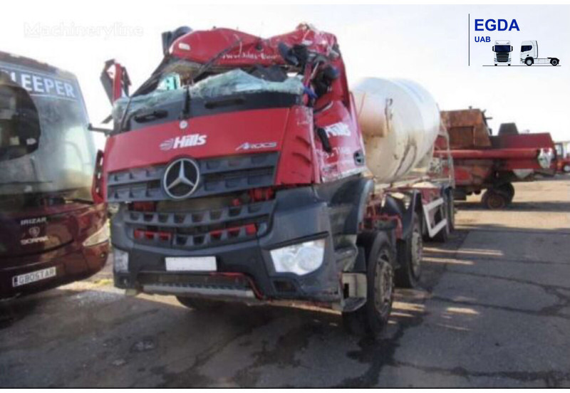 Mercedes-Benz Actros - Camion malaxeur: photos 1 Mercedes-Benz Actros - Camion malaxeur: photos 1