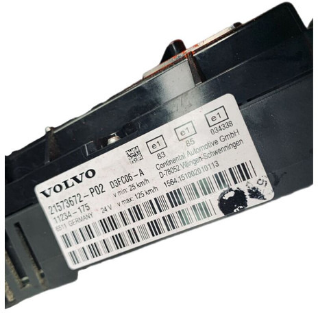 Volvo FL 280 - Panel de instrumentos: photos 3 Volvo FL 280 - Panel de instrumentos: photos 3