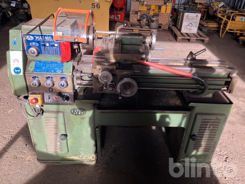 AVM MAS 165 (1972) - Tour à métaux: photos 4 AVM MAS 165 (1972) - Tour à métaux: photos 4