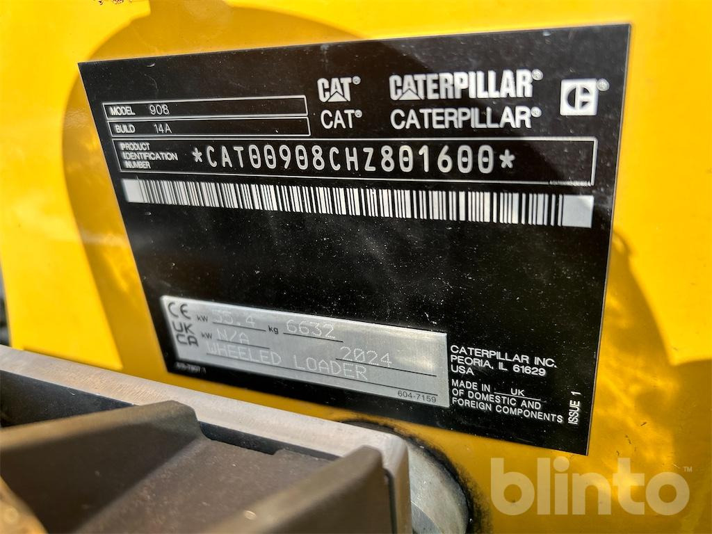 CAT 908 (2024) - Chargeuse sur pneus: photos 5 CAT 908 (2024) - Chargeuse sur pneus: photos 5