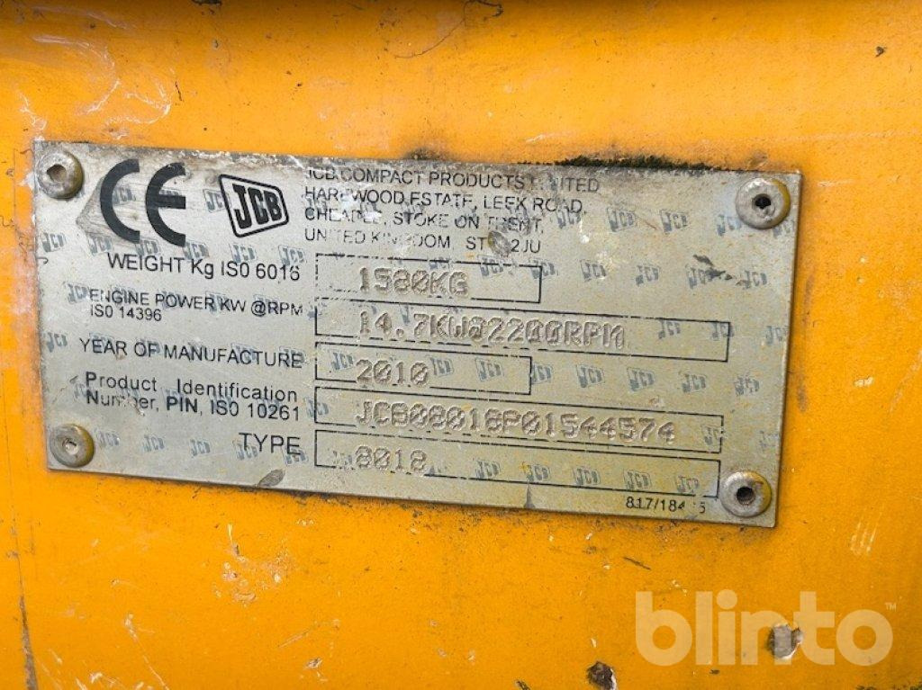 JCB 8018 CTS (2010) - Mini pelle: photos 5 JCB 8018 CTS (2010) - Mini pelle: photos 5