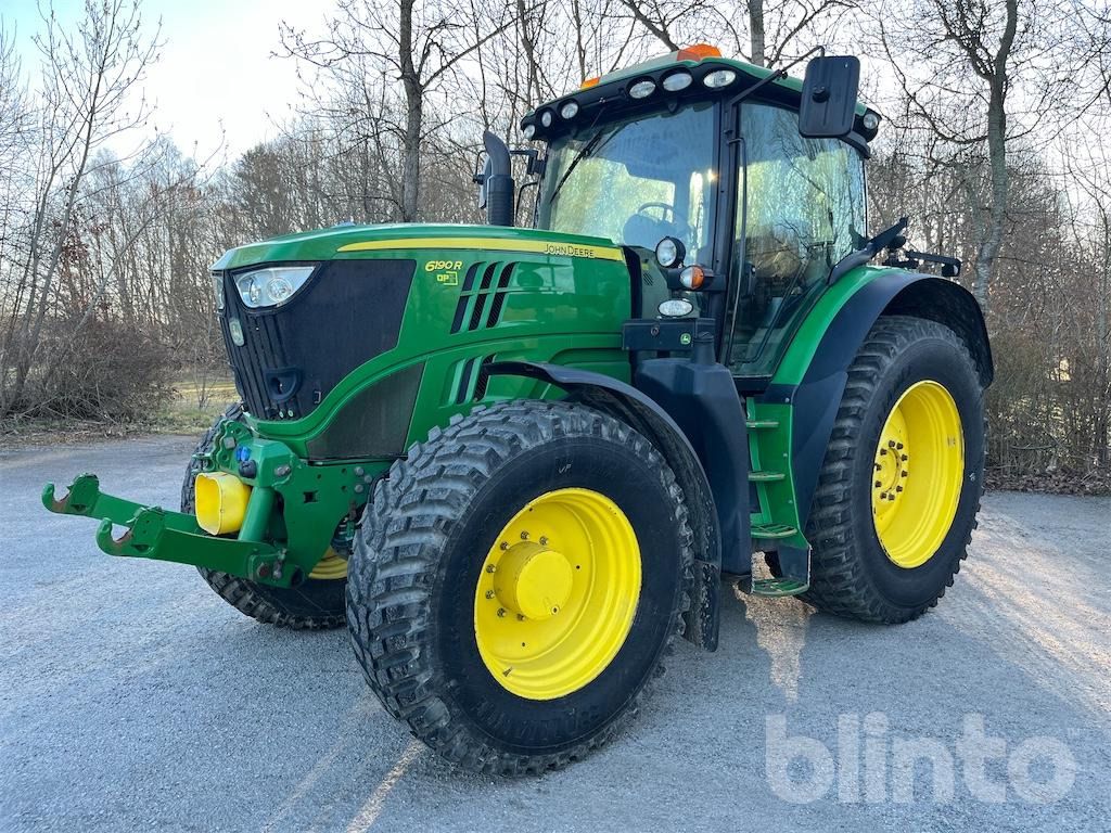 JOHN DEERE 6190R L001 - Tracteur agricole: photos 1 JOHN DEERE 6190R L001 - Tracteur agricole: photos 1
