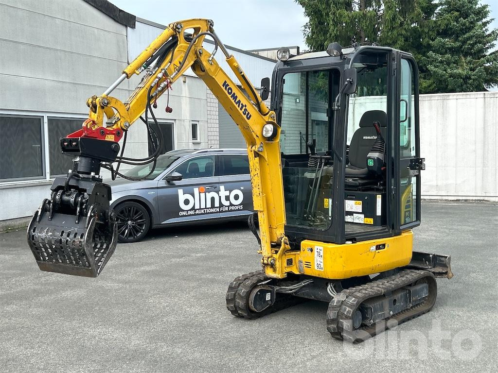 KOMATSU PC16R-3HS (2021) - Mini pelle: photos 1 KOMATSU PC16R-3HS (2021) - Mini pelle: photos 1