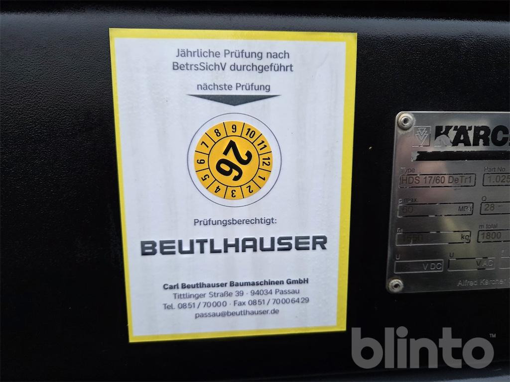 Nettoyeur haute pression Kärcher HDS 17/60 DE Tr1 (2009): photos 30 Nettoyeur haute pression Kärcher HDS 17/60 DE Tr1 (2009): photos 30