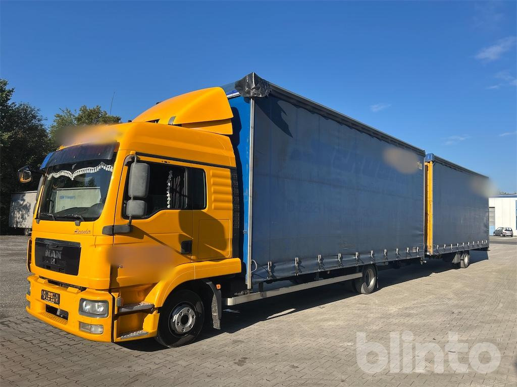MAN TGL 8.220 (2011) - Camion à rideaux coulissants: photos 1 MAN TGL 8.220 (2011) - Camion à rideaux coulissants: photos 1