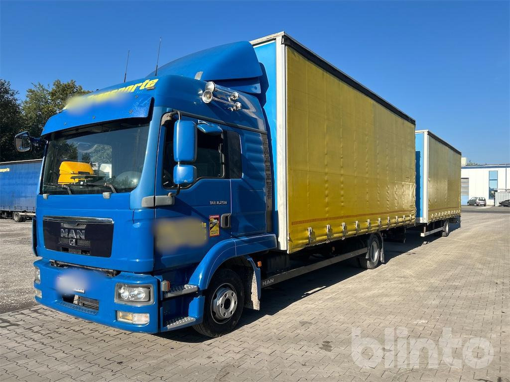 MAN TGL 8.250 (2012) - Camion à rideaux coulissants: photos 1 MAN TGL 8.250 (2012) - Camion à rideaux coulissants: photos 1