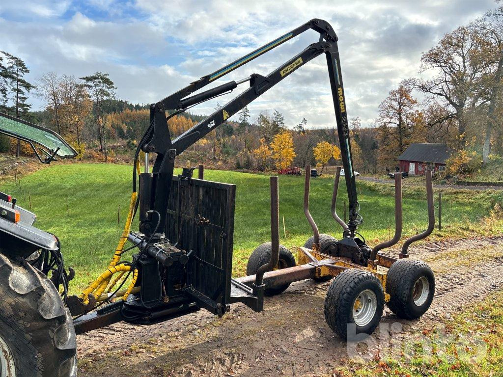 Mowi 2453 - Remorque forestière: photos 1 Mowi 2453 - Remorque forestière: photos 1