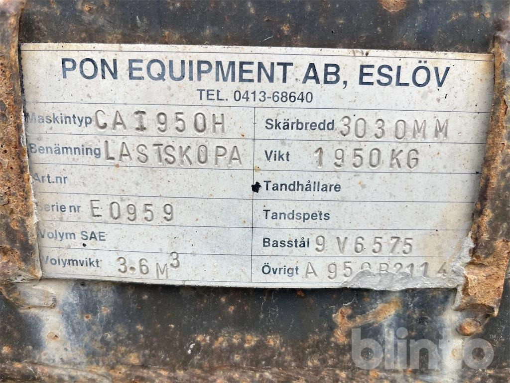PON Equipment 3.6 m3 - Godet pour chargeur: photos 4 PON Equipment 3.6 m3 - Godet pour chargeur: photos 4