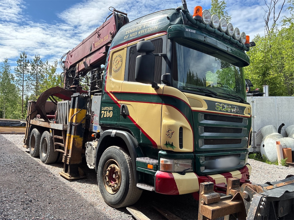 SCANIA G420CB6X4EHZ - Camion plateau, Camion grue: photos 3 SCANIA G420CB6X4EHZ - Camion plateau, Camion grue: photos 3