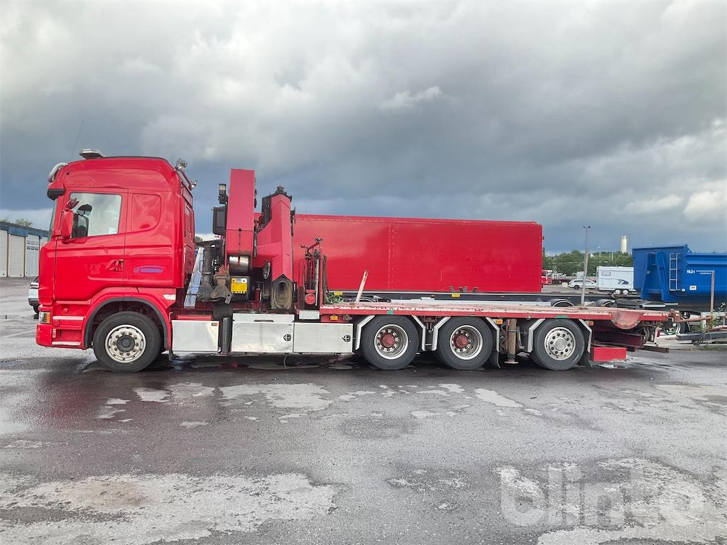 SCANIA R450 - Camion porte-conteneur/ Caisse mobile, Camion grue: photos 3 SCANIA R450 - Camion porte-conteneur/ Caisse mobile, Camion grue: photos 3