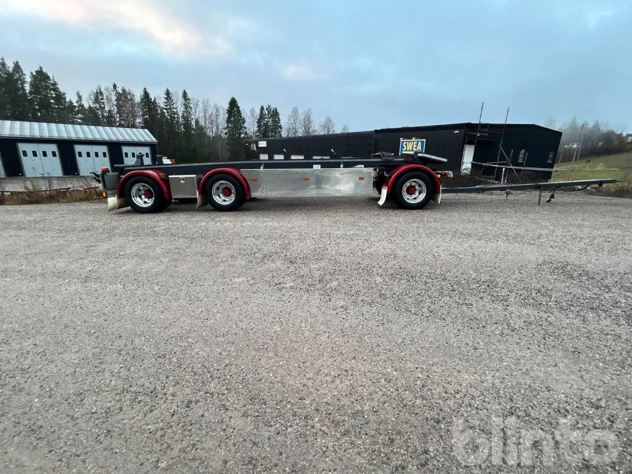 SLP 3-7600-VS - Remorque porte-conteneur/ Caisse mobile: photos 4 SLP 3-7600-VS - Remorque porte-conteneur/ Caisse mobile: photos 4