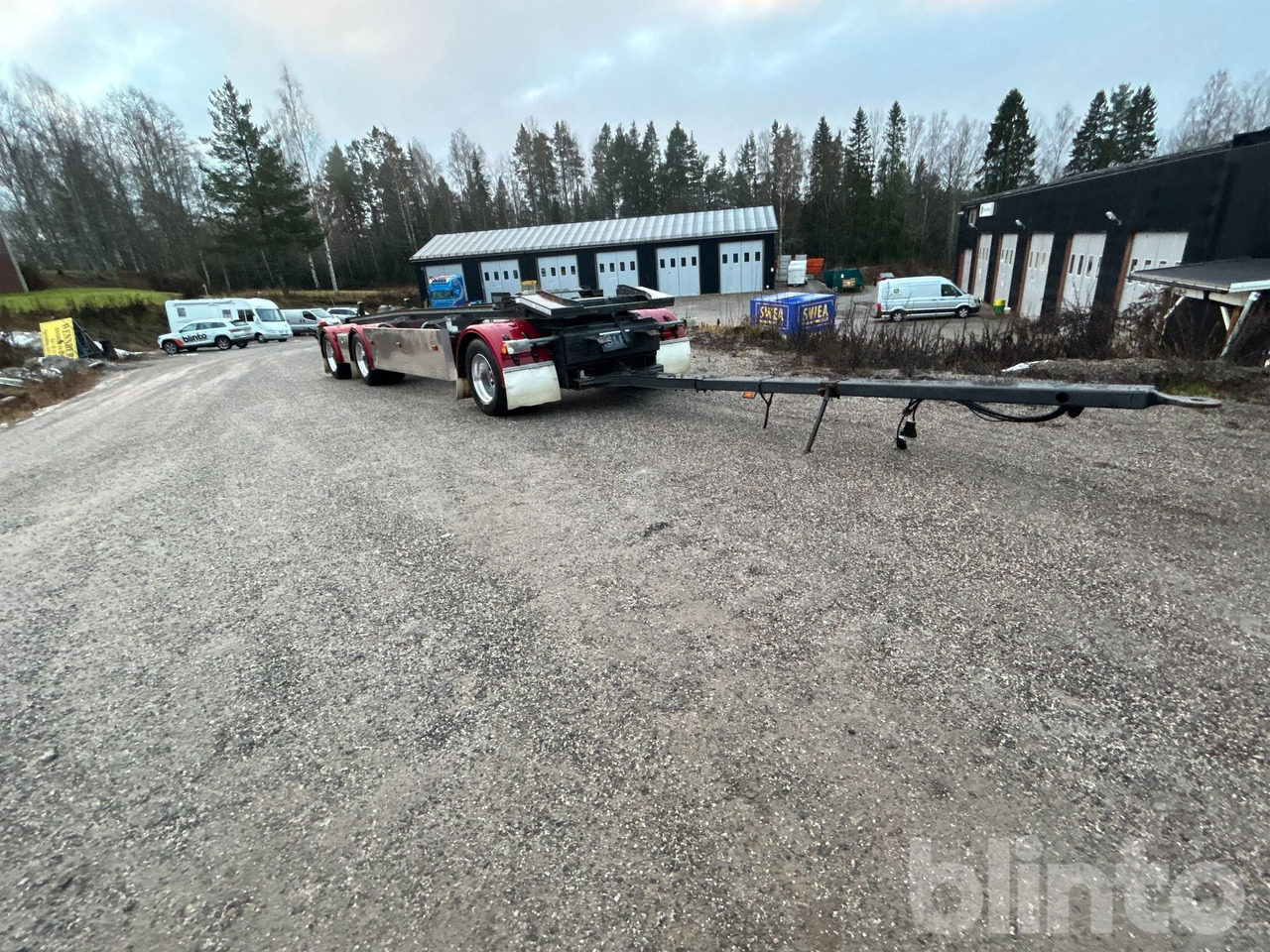 SLP 3-7600-VS - Remorque porte-conteneur/ Caisse mobile: photos 3 SLP 3-7600-VS - Remorque porte-conteneur/ Caisse mobile: photos 3