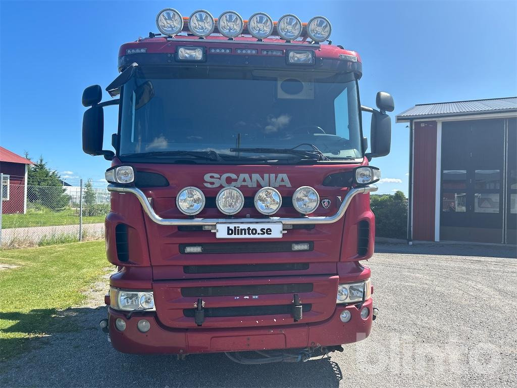 Scania R480L 8X4 - Camion ampliroll, Camion grue: photos 2 Scania R480L 8X4 - Camion ampliroll, Camion grue: photos 2