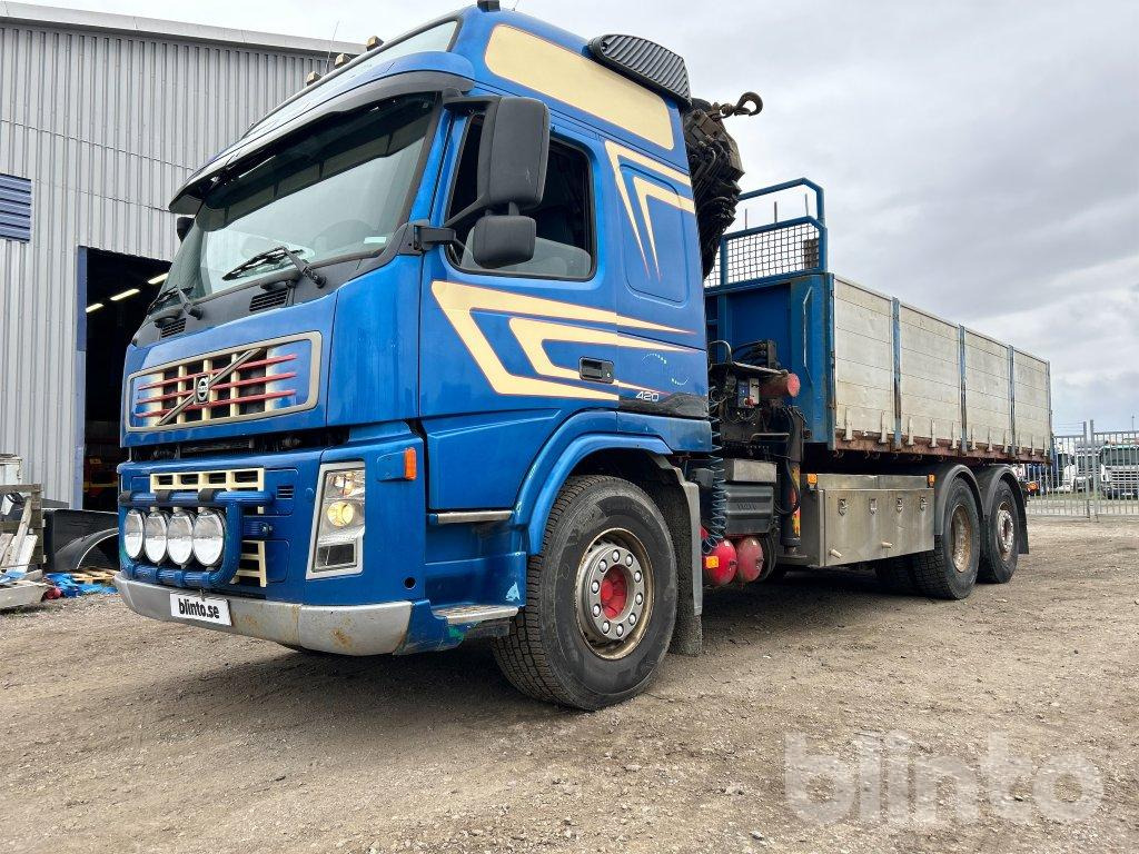 VOLVO FM12 6*2 - Camion benne, Camion grue: photos 2 VOLVO FM12 6*2 - Camion benne, Camion grue: photos 2