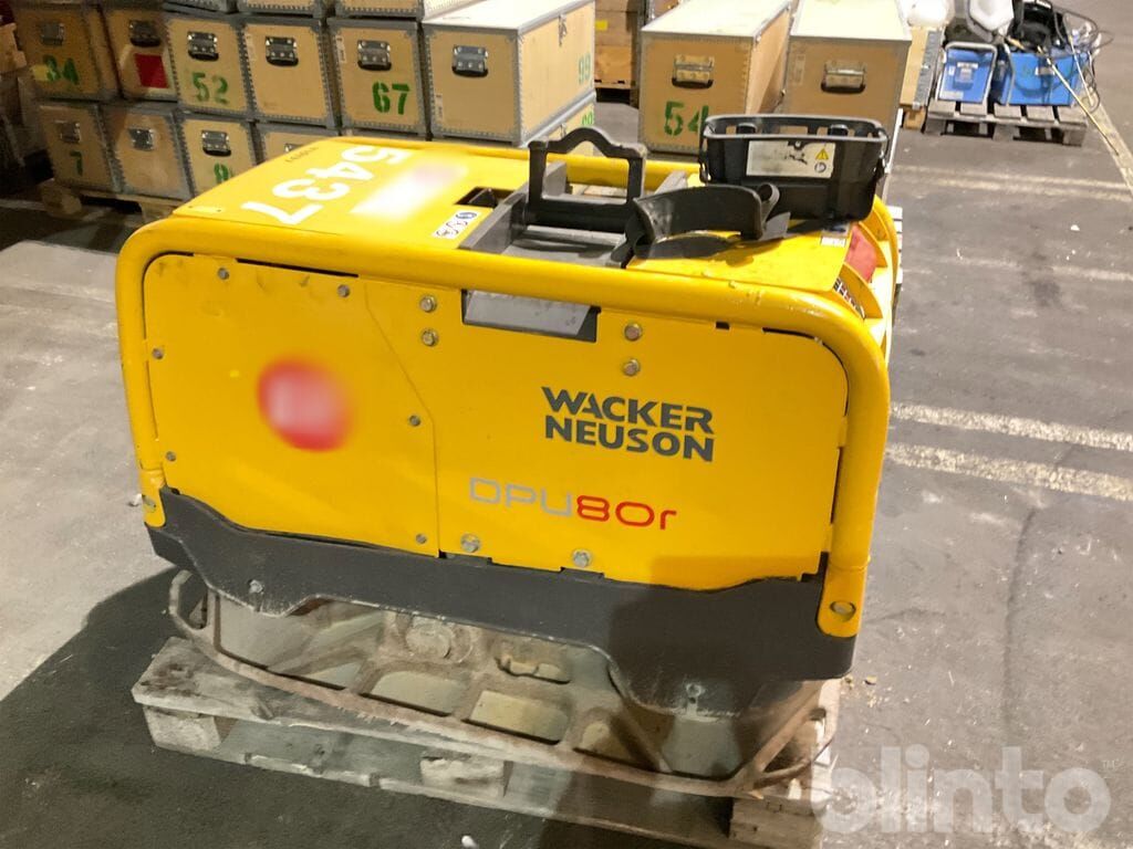 Wacker Neuson DPU-80 R - Plaque vibrante: photos 4 Wacker Neuson DPU-80 R - Plaque vibrante: photos 4