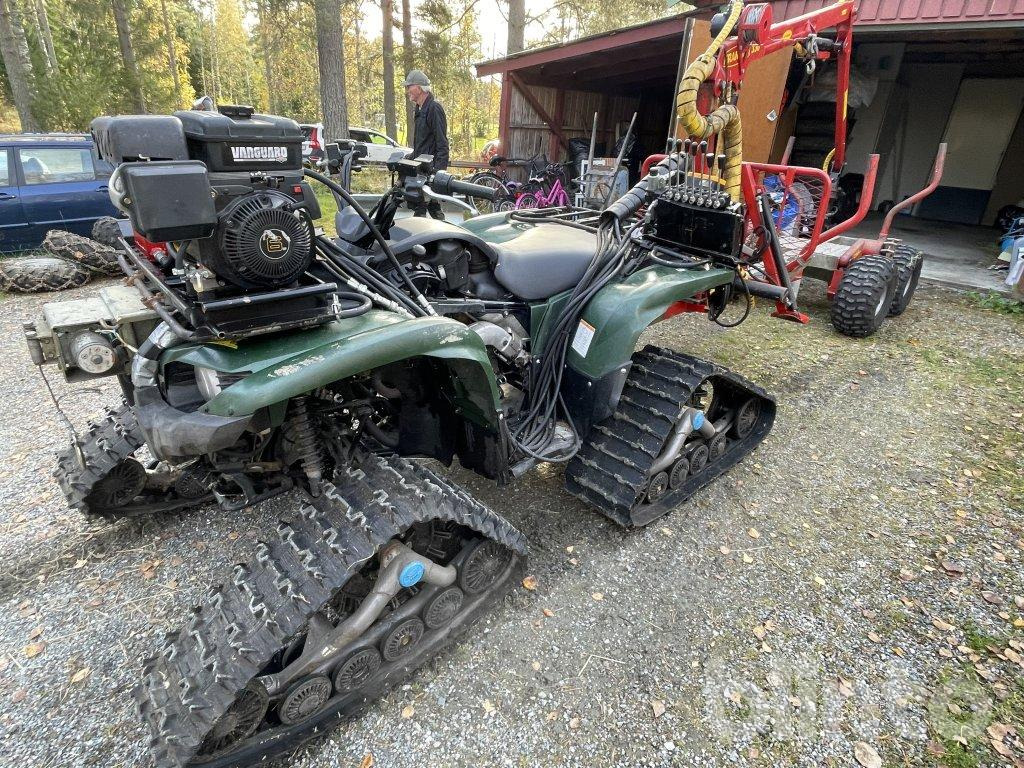 Quadricycle, Remorque forestière YAMAHA YFM700FGPWL: photos 11