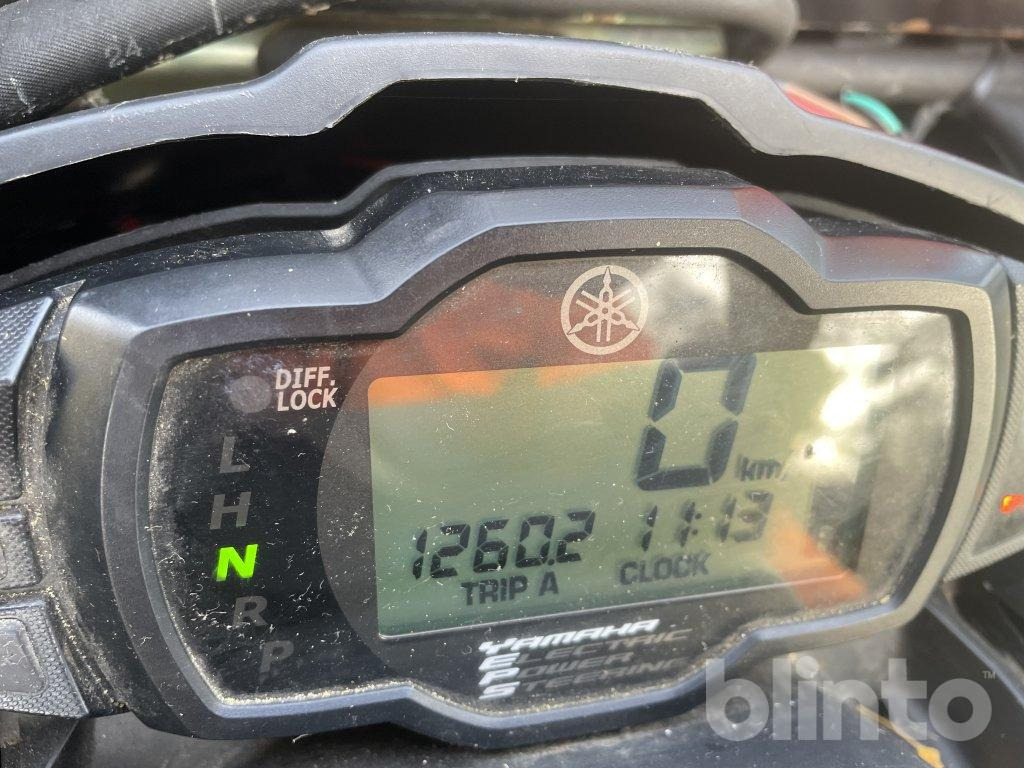 Quadricycle, Remorque forestière YAMAHA YFM700FGPWL: photos 7