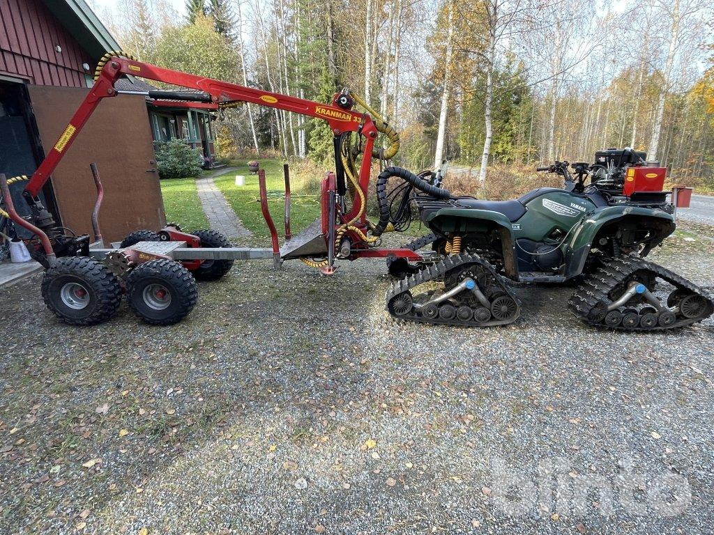 YAMAHA YFM700FGPWL - Quadricycle, Remorque forestière: photos 1 YAMAHA YFM700FGPWL - Quadricycle, Remorque forestière: photos 1