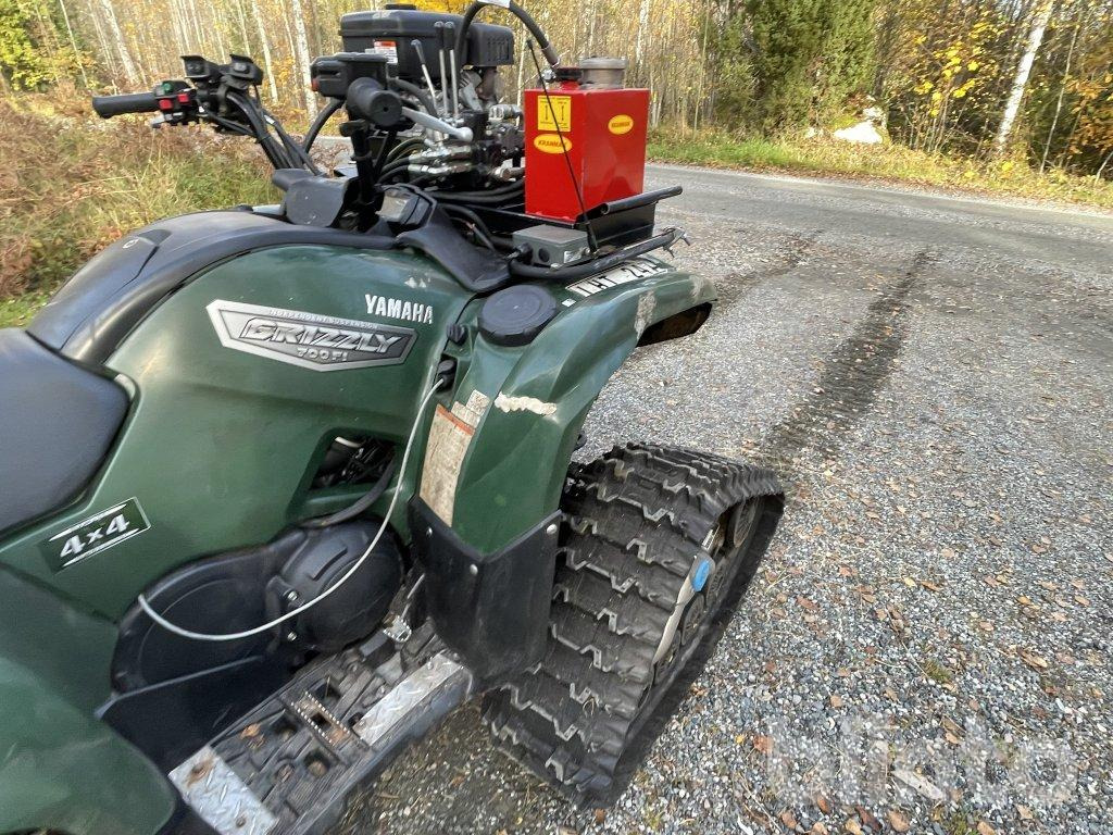 Quadricycle, Remorque forestière YAMAHA YFM700FGPWL: photos 21