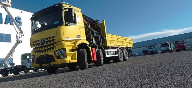 Mercedes Arocs 4140 - Camion plateau, Camion grue: photos 3 Mercedes Arocs 4140 - Camion plateau, Camion grue: photos 3
