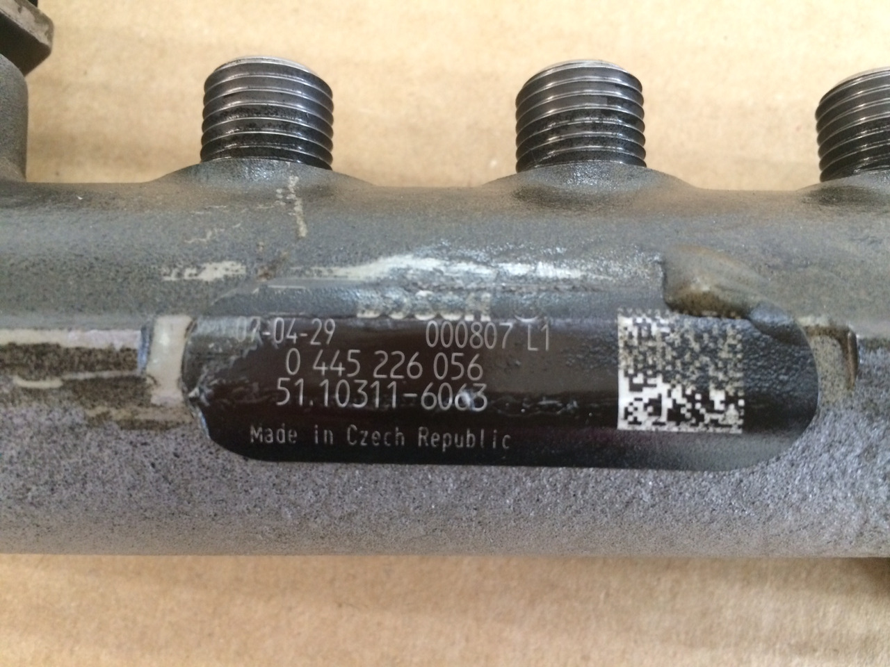 TUBO PRESSIONE COMMON RAIL MAN 51103116063 - Préparation du carburant: photos 5 TUBO PRESSIONE COMMON RAIL MAN 51103116063 - Préparation du carburant: photos 5