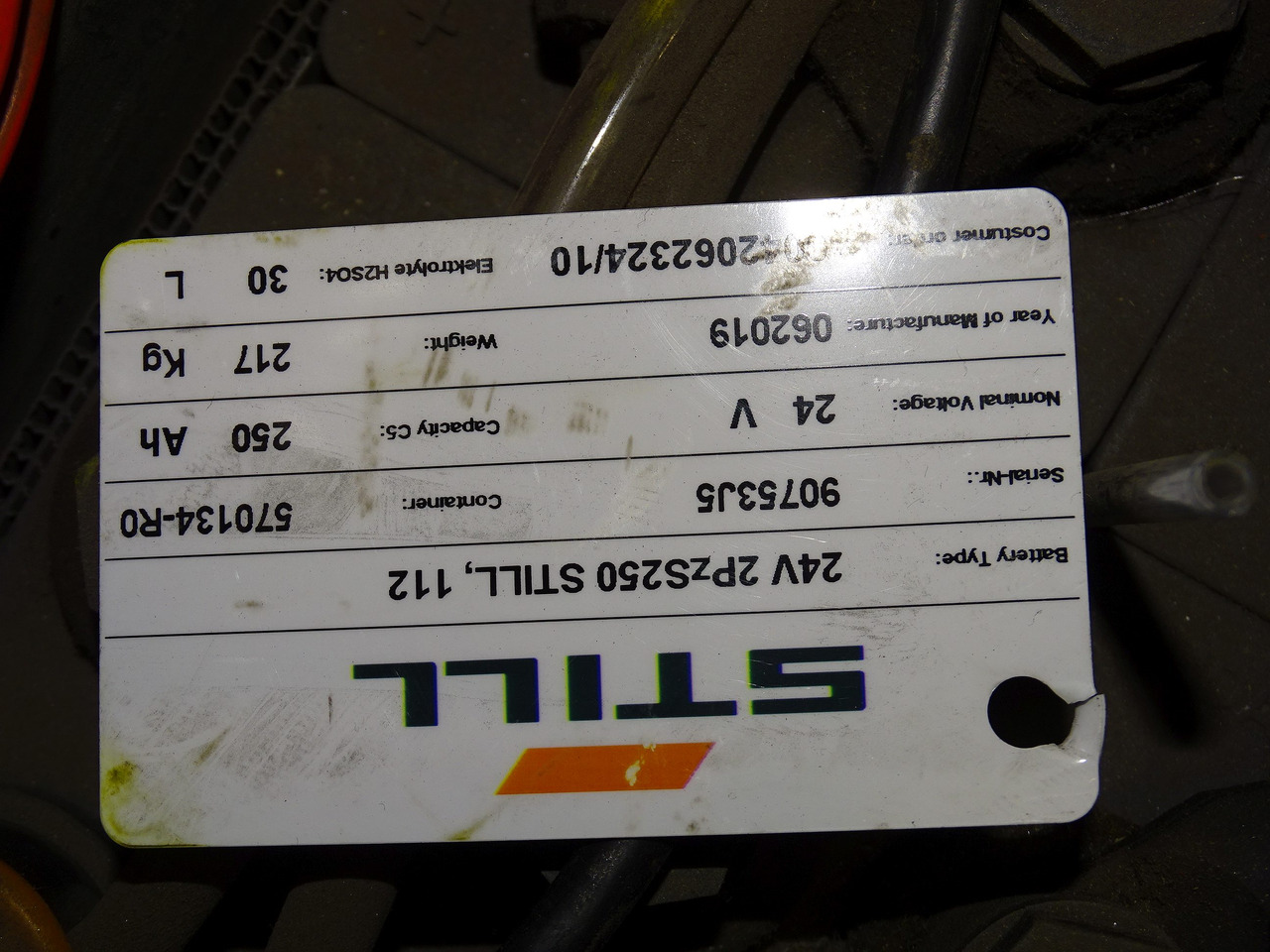 Still EXV-SF14I - Gerbeur: photos 5 Still EXV-SF14I - Gerbeur: photos 5