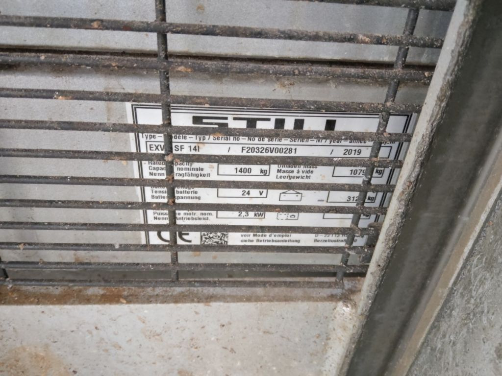 Still EXV-SF14I/LIION - Gerbeur: photos 5 Still EXV-SF14I/LIION - Gerbeur: photos 5