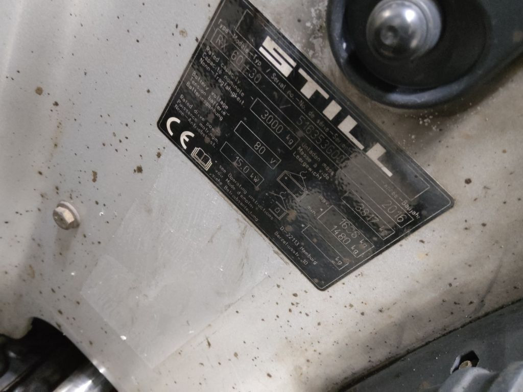 Still RX60-30 - Chariot élévateur électrique: photos 5 Still RX60-30 - Chariot élévateur électrique: photos 5