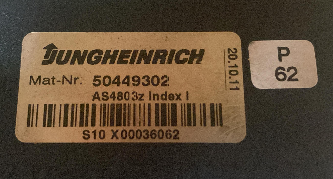 Jungheinrich Forklift ECU 50449302 - Bloc de gestion pour Chariot élévateur: photos 3 Jungheinrich Forklift ECU 50449302 - Bloc de gestion pour Chariot élévateur: photos 3