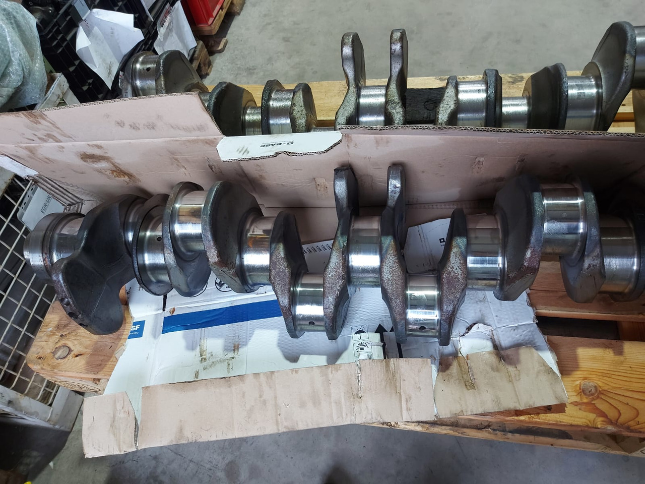 Mercedes Crankshaft OM473 Euro 6 - Vilebrequin: photos 2 Mercedes Crankshaft OM473 Euro 6 - Vilebrequin: photos 2