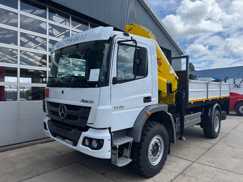 Mercedes-Benz Atego Atego 1725 4x4 Flatbed with Hyva HB120 Crane - Camion grue: photos 3 Mercedes-Benz Atego Atego 1725 4x4 Flatbed with Hyva HB120 Crane - Camion grue: photos 3