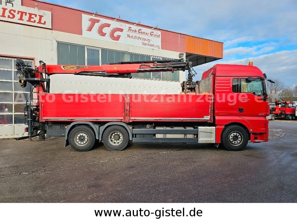 MAN TGX 26.540 6x2LL - Camion plateau, Camion grue: photos 2 MAN TGX 26.540 6x2LL - Camion plateau, Camion grue: photos 2