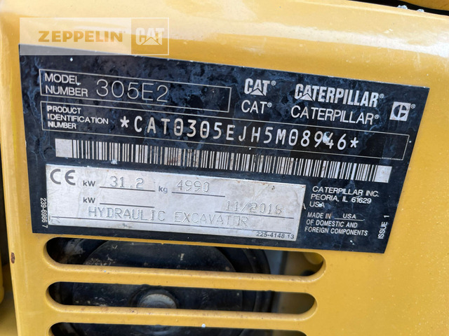 Cat 305ECR - Mini pelle: photos 4 Cat 305ECR - Mini pelle: photos 4