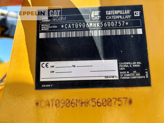 Cat 906M - Chargeuse sur pneus: photos 5 Cat 906M - Chargeuse sur pneus: photos 5