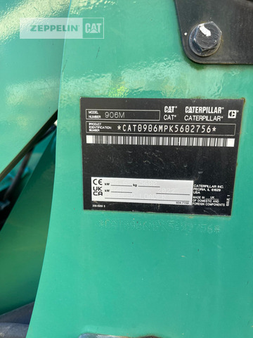 Cat 906M - Chargeuse sur pneus: photos 5 Cat 906M - Chargeuse sur pneus: photos 5