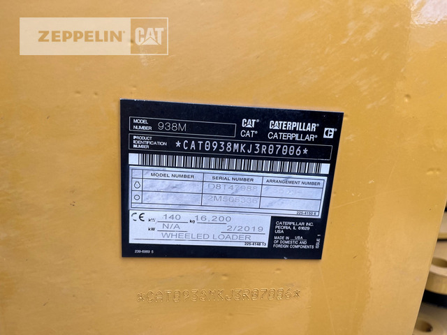 Cat 938M - Chargeuse sur pneus: photos 5 Cat 938M - Chargeuse sur pneus: photos 5